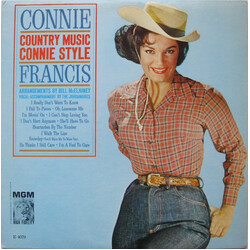 Connie Francis Country Music Connie Style Vinyl LP USED