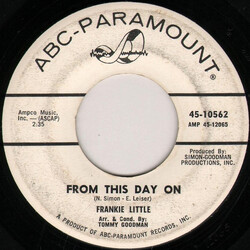 Frankie Little (2) From This Day On / I Hope She Does USED VINYL 7INCH 45 RPM PROMO