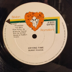 Bunny Riagin / Purpose Ire Crying Time / Cry Fedi World USED VINYL 12INCH 45 RPM SINGLE