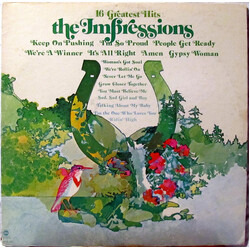 The Impressions 16 Greatest Hits Vinyl LP USED