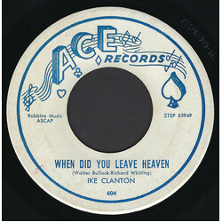 Ike Clanton When Did You Leave Heaven / A Penny For Your Thoughts USED VINYL 7INCH 45 RPM SINGLE