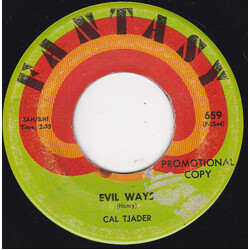 Cal Tjader Evil Ways / First There Is A Mountain USED VINYL 7INCH 45 RPM SINGLE PROMO