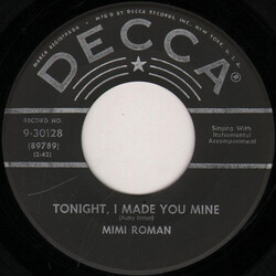 Mimi Roman Tonight, I Made You Mine / Cheater's Luck USED VINYL 7INCH 45 RPM