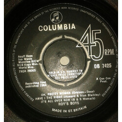 Roy's Boys Do Wah Diddy Diddy USED VINYL 7INCH 45 RPM EP
