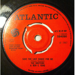 The Drifters / Ben E. King Save The Last Dance For Me / Stand By Me USED VINYL 7INCH 45 RPM SINGLE REISSUE