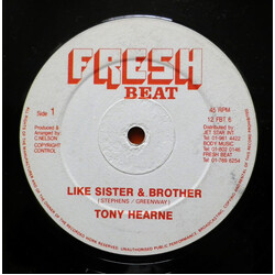 Tony Hearne Like Sister & Brother USED VINYL 12INCH 45 RPM SINGLE