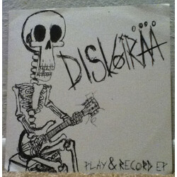 Diskoirää Play & Record EP USED VINYL 7INCH 33 S RPM EP