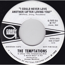 The Temptations I Could Never Love Another (After Loving You) USED VINYL 7INCH 45 RPM SINGLE PROMO