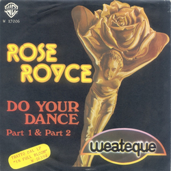 Rose Royce Do Your Dance Vinyl 7" USED