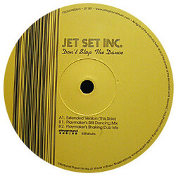 Jet Set Inc. Don't Stop The Dance VINYL 12" USED