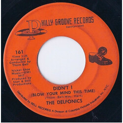 The Delfonics Didn't I (Blow Your Mind This Time) / Down Is Up, Up Is Down USED VINYL 7INCH 45 RPM SINGLE