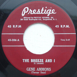 Gene Ammons The Breeze And I / Up Tight USED VINYL 7INCH 45 RPM