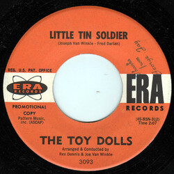 The Toy Dolls (2) Little Tin Soldier / Fly Away USED VINYL 7INCH 45 RPM PROMO