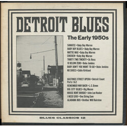 Various Detroit Blues - The Early 1950s Vinyl LP USED