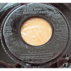 WWF Superstars Slam Jam USED VINYL 7INCH 45 RPM SINGLE JUKEBOX