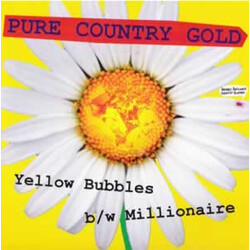 Pure Country Gold Yellow Bubbles USED VINYL 7INCH 45 RPM SINGLE