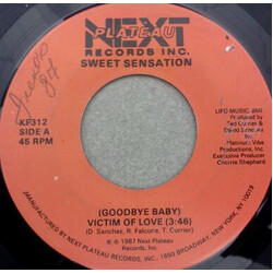 Sweet Sensation (Goodbye Baby) Victim Of Love USED VINYL 7INCH 45 RPM