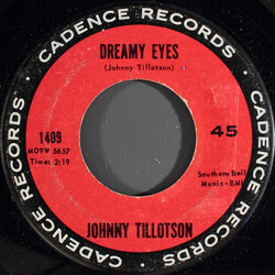 Johnny Tillotson Dreamy Eyes / Well I'm Your Man VINYL 7" USED