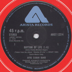 Love Childs Afro Cuban Blues Band Rhythm Of Life VINYL 12" USED