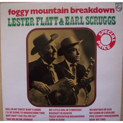 Flatt & Scruggs Foggy Mountain Breakdown Vinyl LP USED