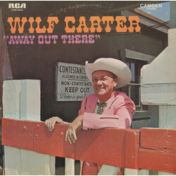 Wilf Carter Away Out There Vinyl LP USED