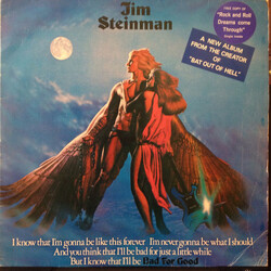 Jim Steinman Bad For Good Vinyl LP USED