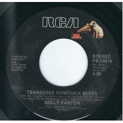 Dolly Parton Tennessee Homesick Blues / Butterflies USED VINYL 7INCH 45 RPM SINGLE STYRENE STEREO