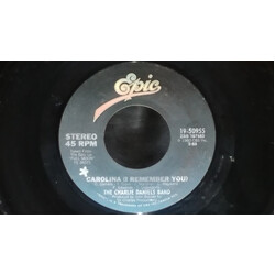 The Charlie Daniels Band Carolina (I Remember You) / South Sea Song USED VINYL 7INCH 45 RPM SINGLE
