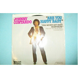 Johnny Contardo Are You Happy Baby USED VINYL 7INCH 45 RPM SINGLE PROMO