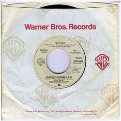 Fortune (2) Saddle The Wind USED VINYL 7INCH 45 RPM SINGLE PROMO STEREO MONO