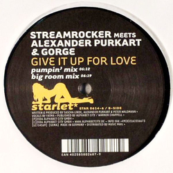 Streamrocker / Alexander Purkart / Gorge Give It Up For Love Vinyl 12" USED