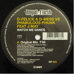Franklin-D-Felice & David Mess / Phabulous Phunk Watch Me Dance Vinyl 12" USED