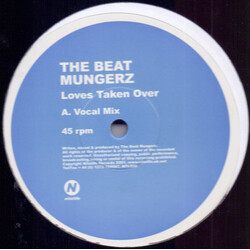 The Beat Mungerz Loves Taken Over Vinyl 12" USED