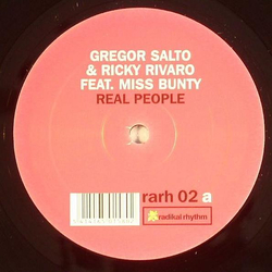 Gregor Salto / Ricky Rivaro Real People Vinyl 12" USED