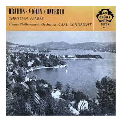 Johannes Brahms / Christian Ferras / Wiener Philharmoniker / Carl Schuricht Violin Concerto in D Major, Op. 77 Vinyl LP USED