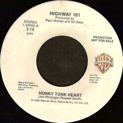 Highway 101 Honky Tonk Heart USED VINYL 7INCH 45 RPM PROMO
