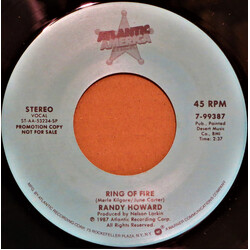 Randy Howard (2) Ring Of Fire USED VINYL 7INCH 45 RPM SINGLE PROMO STEREO