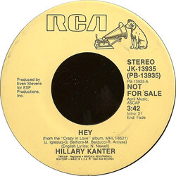 Hillary Kanter Hey USED VINYL 7INCH 45 RPM PROMO