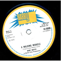 Baby Bertie A Walking Miracle USED VINYL 7INCH 45 RPM SINGLE