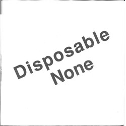 Disposable None 2+2=None USED VINYL 7INCH 45 RPM