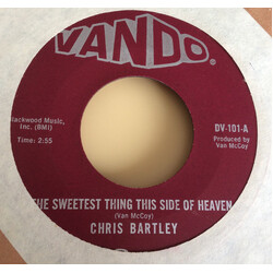 Chris Bartley The Sweetest Thing This Side Of Heaven USED VINYL 7INCH 45 RPM