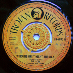 The Aces Working On It Night And Day  / Take A Look USED VINYL 7INCH