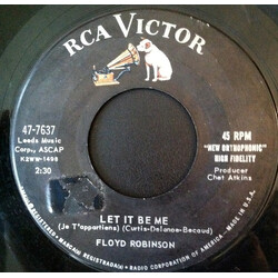 Floyd Robinson Let It Be Me/Tonight You Belong To Me USED VINYL 7INCH 45 RPM SINGLE