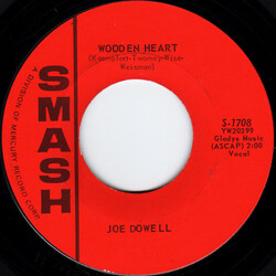 Joe Dowell Wooden Heart USED VINYL 7INCH 45 RPM STYRENE
