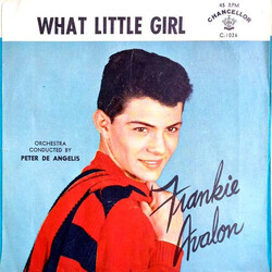 Frankie Avalon What Little Girl / I'll Wait For You USED VINYL 45 RPM 7INCH