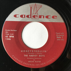 The Harvey Boys Honeystrollin' / Tug-A-Boat USED VINYL 7INCH 45 RPM
