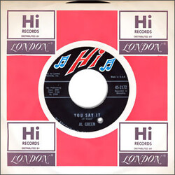 Al Green You Say It USED VINYL 7INCH 45 RPM STYRENE