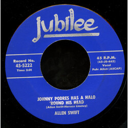 Allen Swift Johnny Podres Has A Halo 'Round His Head USED VINYL 7INCH 45 RPM SINGLE