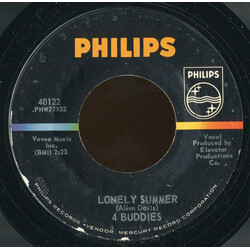 4 Buddies Lonely Summer USED VINYL 7INCH 45 RPM SINGLE
