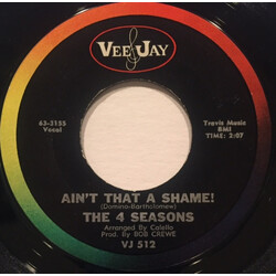 The Four Seasons Ain't That A Shame! USED VINYL 7INCH 45 RPM